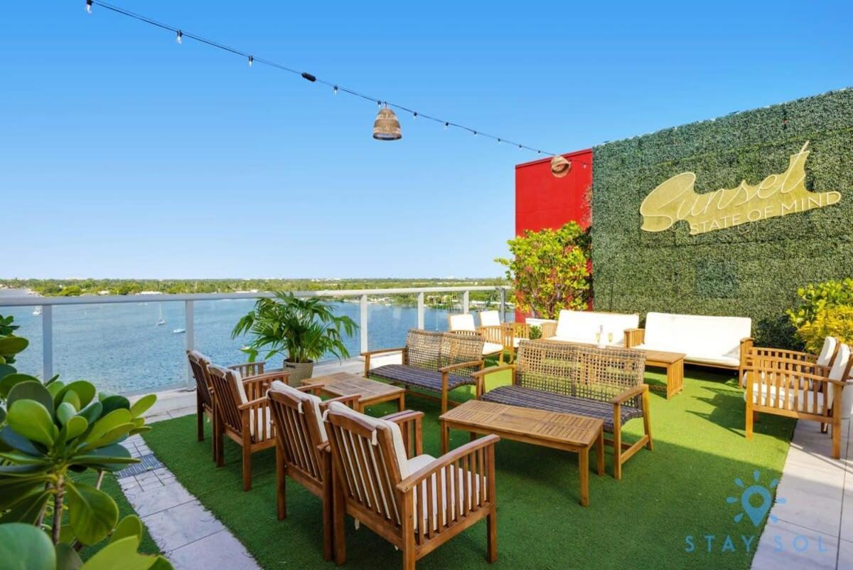 Rooftop Pool - Ocean View Balcony - Hollywood Beach Exterior photo